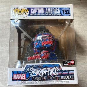 Pop! Marvel Captain America Street Art Funko Pop!